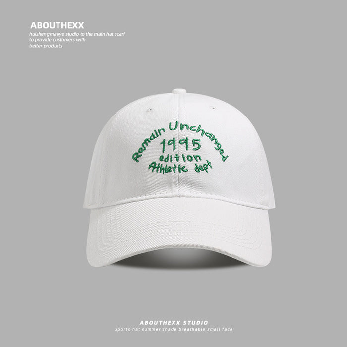 Wholesale Hat casual letter embroidered baseball cap versatile duckbill cap men's sun hat