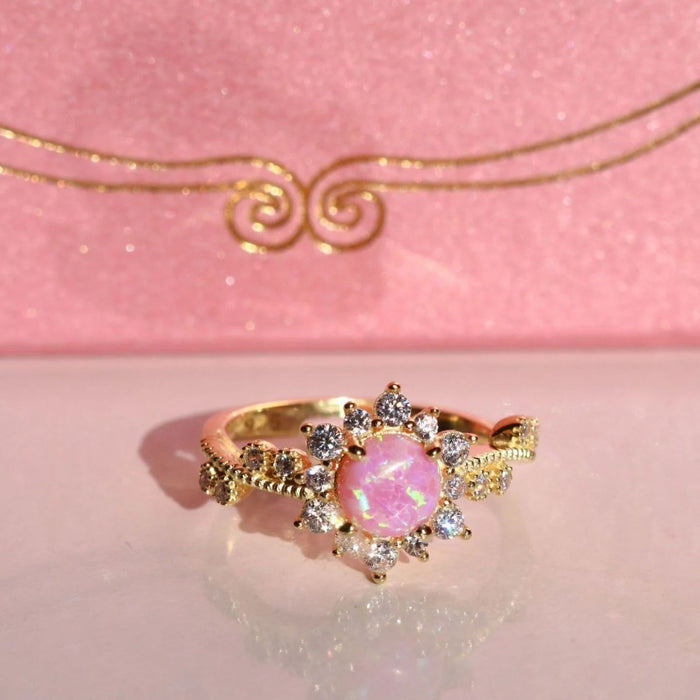 Wholesale Opal Necklace Dopamine  Bracelet Opal Pendant set