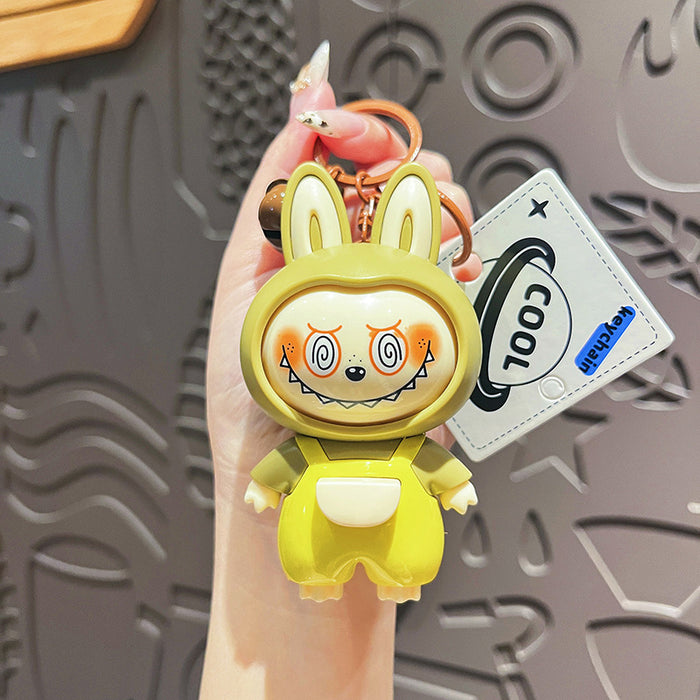 Wholesale Face-Changing doll  Keychain Cute Cartoon Toys Couple Bag Pendant Doll Machine Small Gift