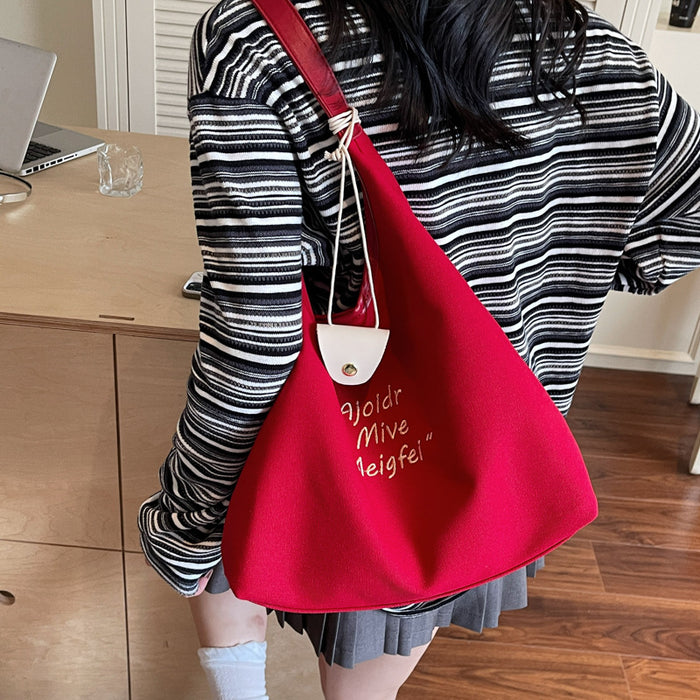 Wholesale Tote Bag Women's Large Capacity Armpit Shoulder Bag Commuter Bag