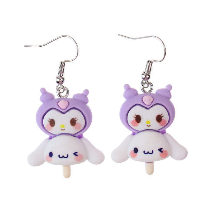 Wholesale Cartoon Food Resin Earrings JDC-ES-niqing020