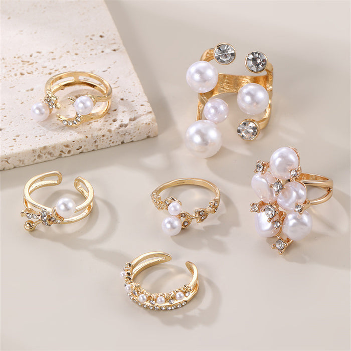 Wholesale Light luxury ring,  vintage design,  versatile and adjustable open ring