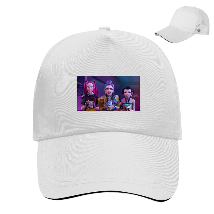 Wholesale KPOP Cute and Fun Velcro Adjustable Baseball Hat Breathable Mesh Duck Tongue Hat