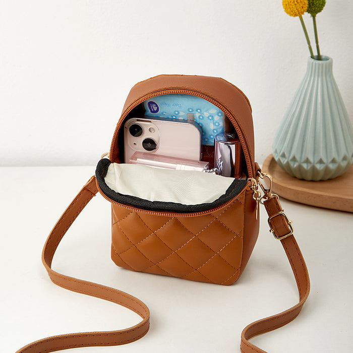 Wholesale Diamond Plaid Small Bag Women' s Shoulder Bag Cheap Bag Crossbody Bag