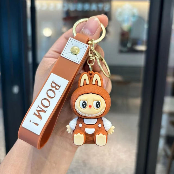 Wholesale Cute Series Keychain Sitting Car Backpack Pendant Street Stall Small Gifts