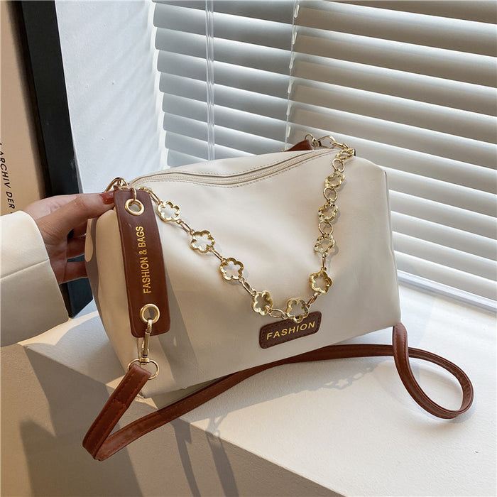 Wholesale Texture bag, new trendy and versatile crossbody bag, simple and fashionable single shoulder small square bag