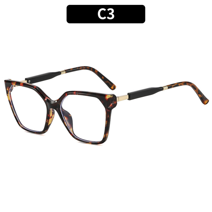 Wholesale Retro Square Anti Blue Light Glasses Frame Fashion Everyday Accessory