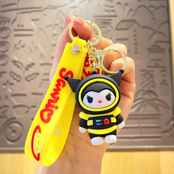 Wholesale Silicone Cartoon Doll Keychain JDC-KC-JuJi016