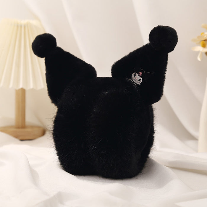 Wholesale Cute cartoon children' s earmuffs  winter warm plush folding warm earmuffs foldable earmuffs