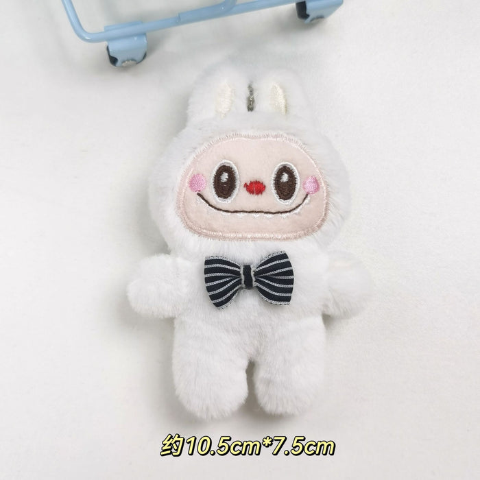 Wholesale Cute Cartoon Doll Squeaky Plush Pendant Keychain Bag Accessories Small Gift