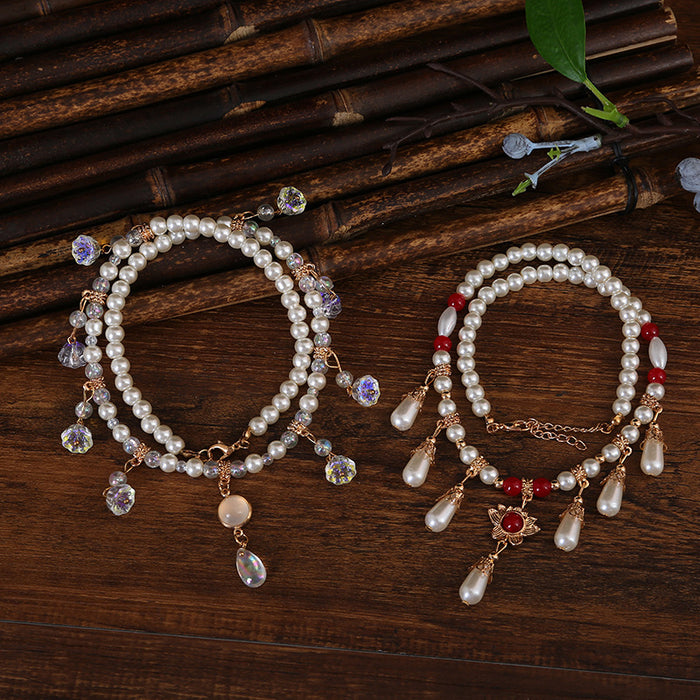 Wholesale Necklace Antique Han Clothing Wreaths Collar Women's