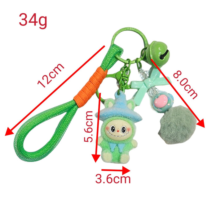 Wholesale Cartoon Doll Little Sheep Keychain Cute Funny Doll Pendant Student School Bag Key Chain Pendant