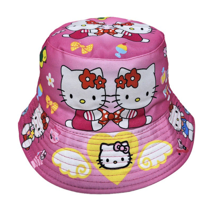 Wholesale Cartoon Children's Printing Cotton Bucket Hat JDC-FH-BoD019