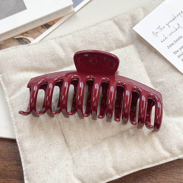 Wholesale Square Silicone Hair Clip Large Keel Design for Thick Hair Boutique Resale