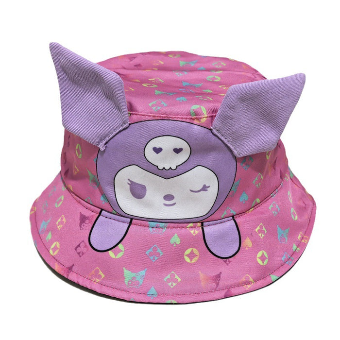 Wholesale Fisherman's hat, cute ears, cartoon basin hat, outdoor sun hat, sun hat