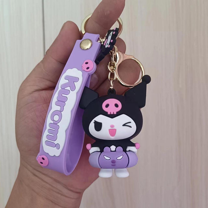 Wholesale PVC Cartoon Doll Keychain JDC-KC-KuangK001