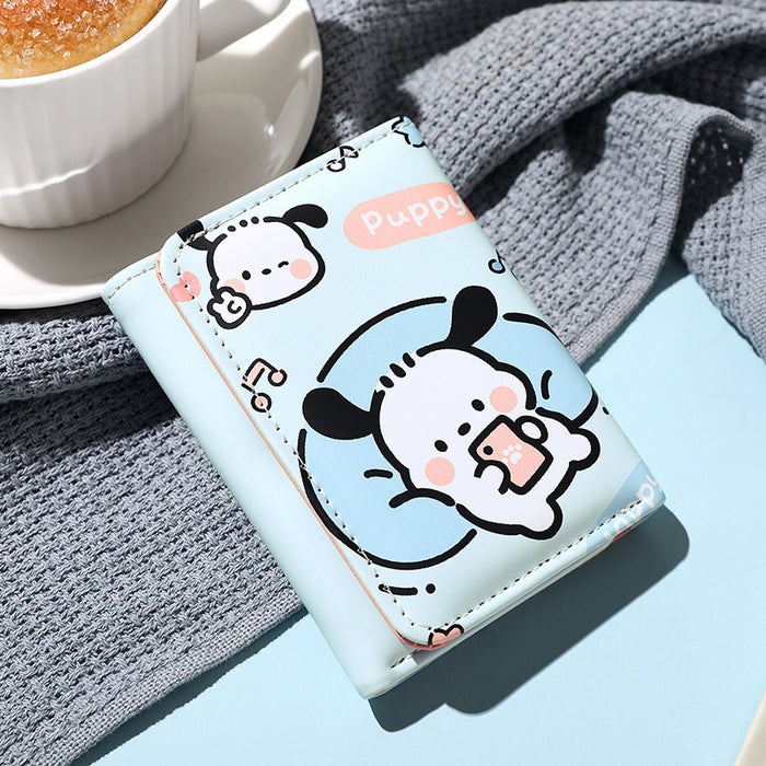 Wholesale Cute Cartoon Girly Foldable Coin Purse Wallet