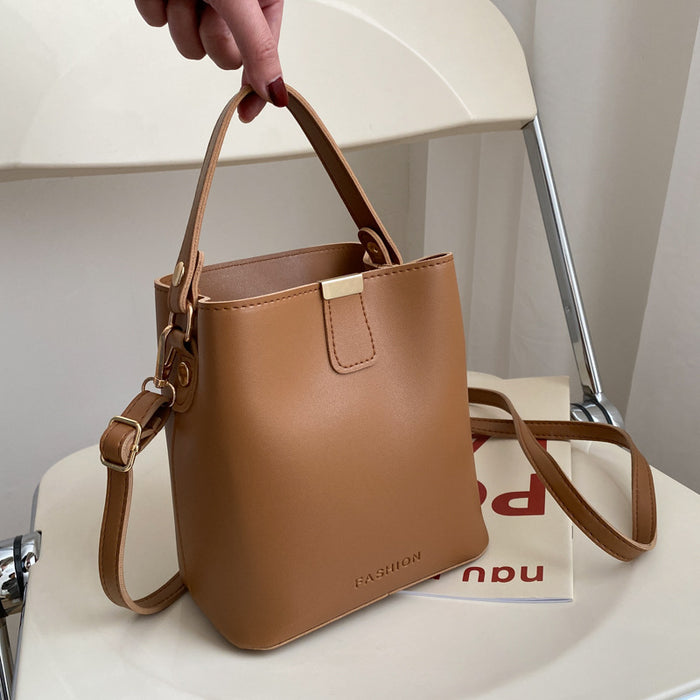Wholesale Fashionable and popular hand-held crossbody bucket bag