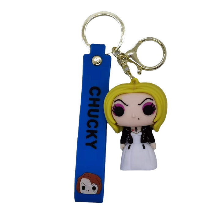 Wholesale Cartoon Christmas Keychain Pendant Car Keychain Accessories Gift