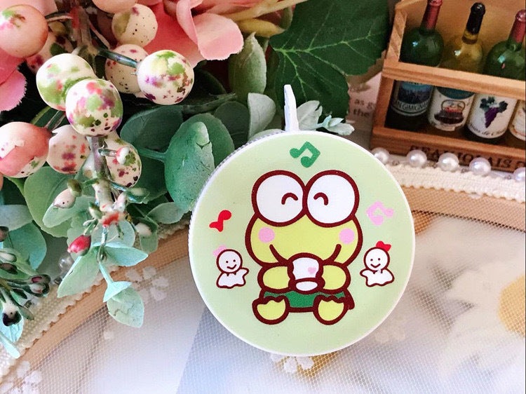 Wholesale Cute Girl Heart Measuring Ruler Tape Measure Portable Round Pull Ruler Automatic Telescopic Soft Ruler Measurements Ruler