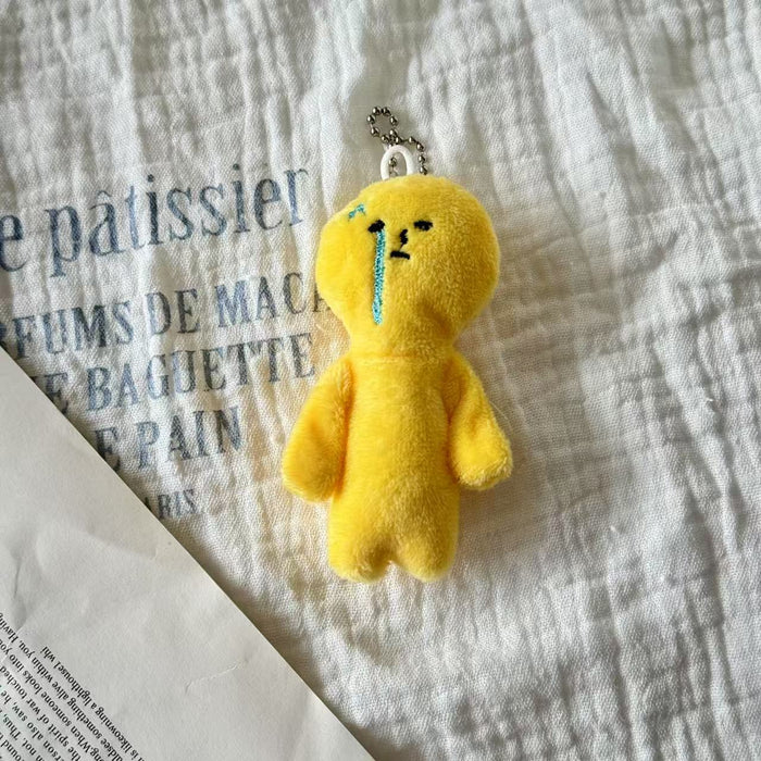 Wholesale Cartoon plush funny pendant, cute sand sculpture doll, keychain, backpack ornament, cute and fashionable hair accessory
