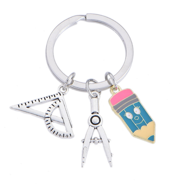 Wholesale Jewelry Pendant Learning Tool Key Chain Small Gift