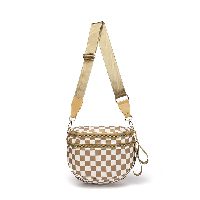 Wholesale Women' s shoulder bag fashionable and versatile Oxford cloth large capacity shell bag lightweight waterproof crossbody sports