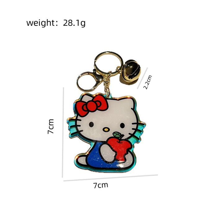 Wholesale 5 PCS Creative Cartoon Acrylic Cute Keychains