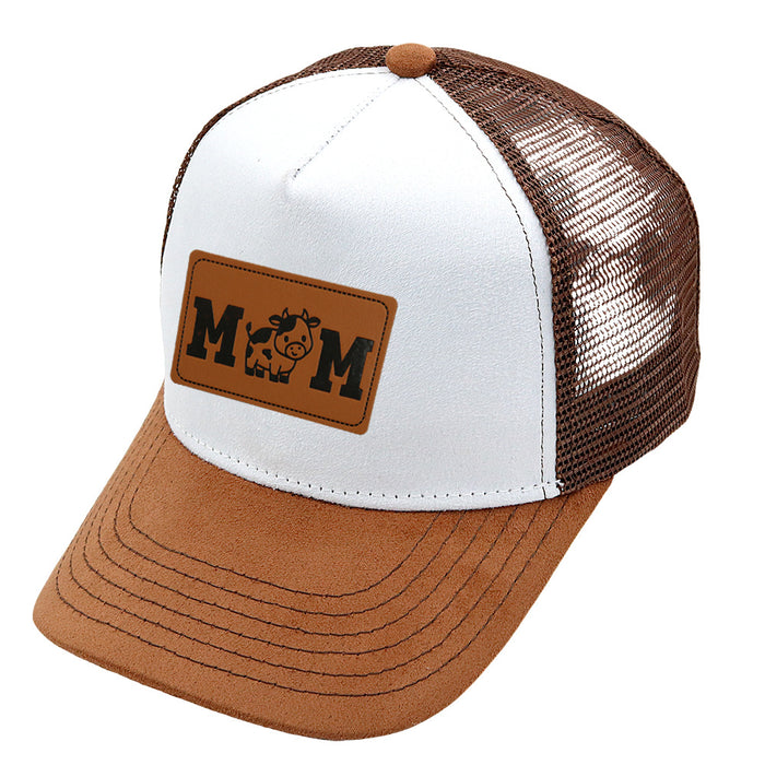 Wholesale Cotton Cow MOM Trucker Hat Summer Mesh Cap Baseball Cap JDC-FH-HaiPu004