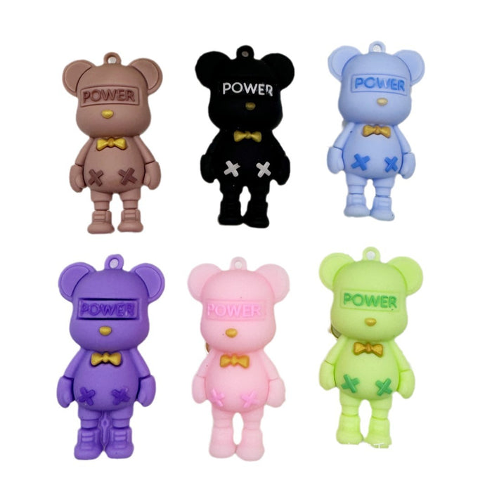 Wholesale Cartoon Cave Shoes Accessories Soft PVC Doll Bag Pendant