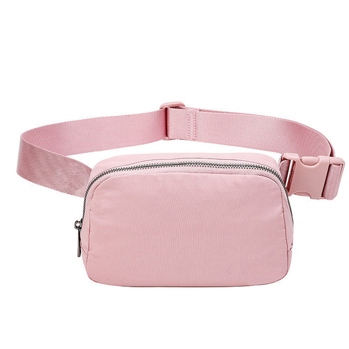 Wholesale Outdoor Running Waist Bag Lulu Same Style Crossbody Bag Chest Bag Nylon Waterproof Sports Waist Bag