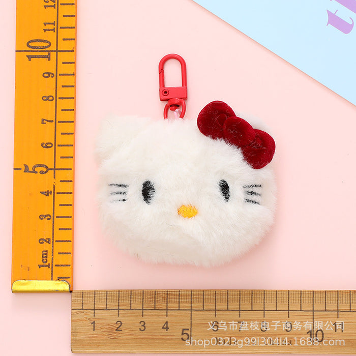 Wholesale PP cotton plush doll/ figurine keychain bag charm