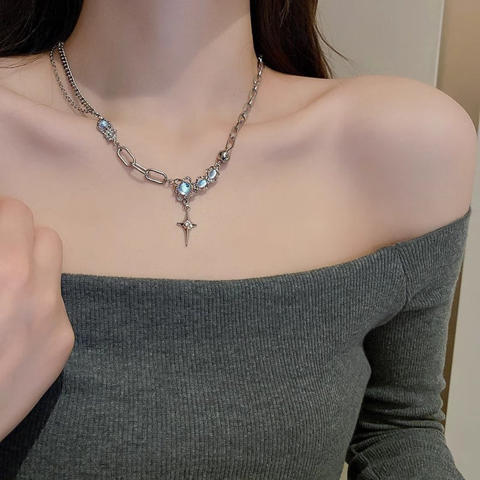 Wholesale Necklace hot girl style personalized clavicle chain high-end snake necklace