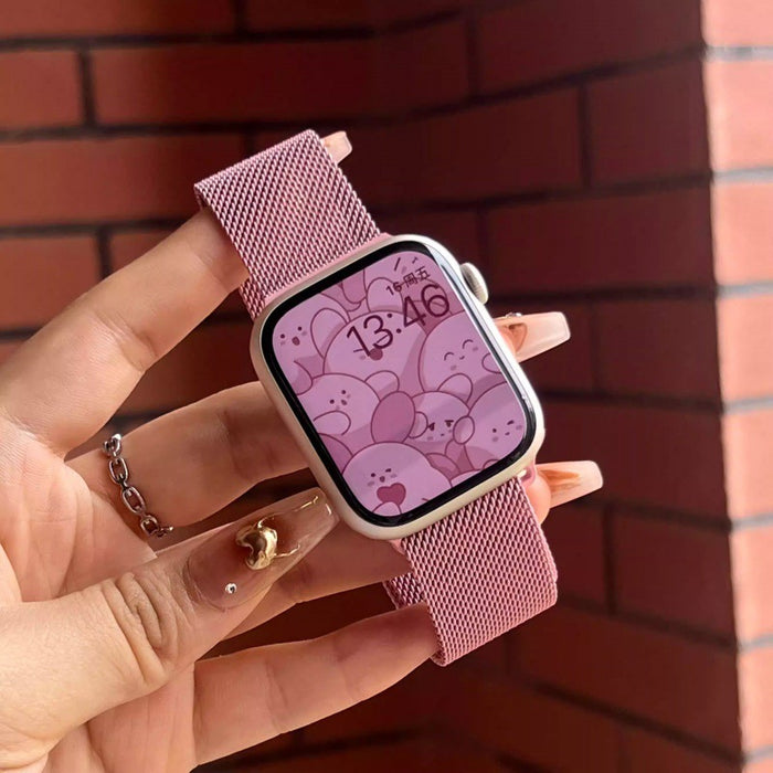 Wholesale iwatch watch strap apple watch metal gradient magnetic