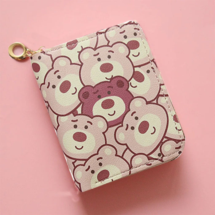 Wholesale Cartoon Girls'  Bank Card Coin Purse Wallet
