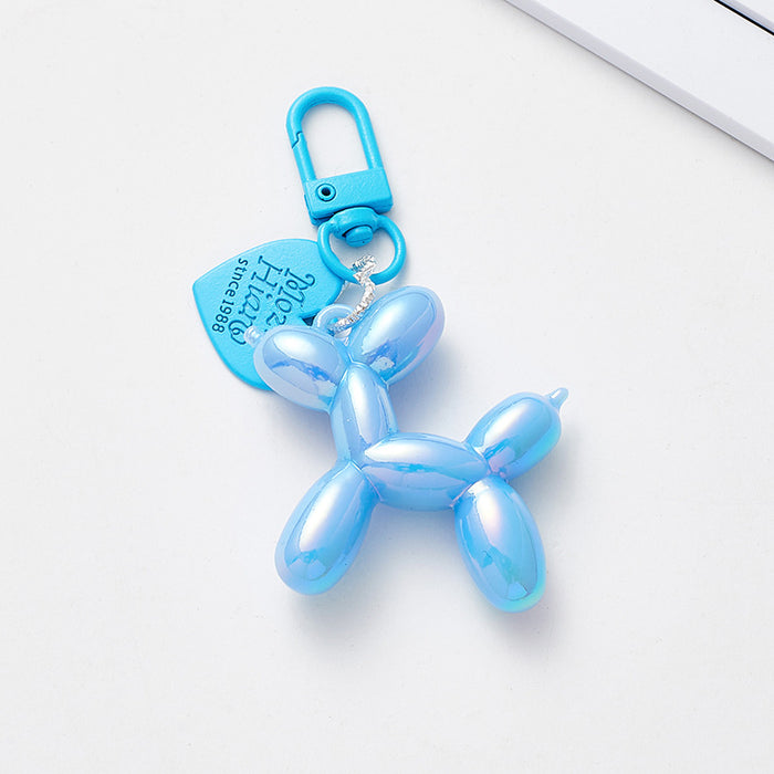 Wholesale Jelly Balloon Dog Pendant Acrylic Keychain Blind Bag Bag Stereo Doll Pendant