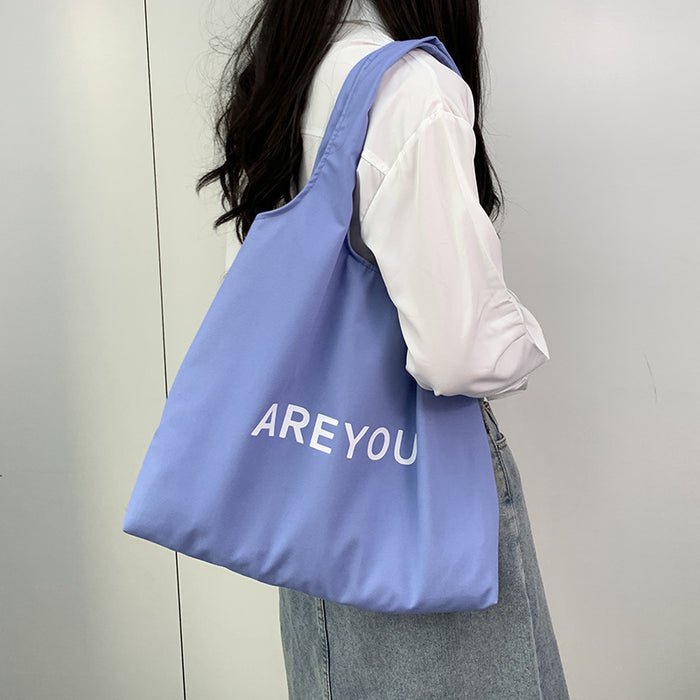 Wholesale Niche canvas bag, letter bag, shoulder bag