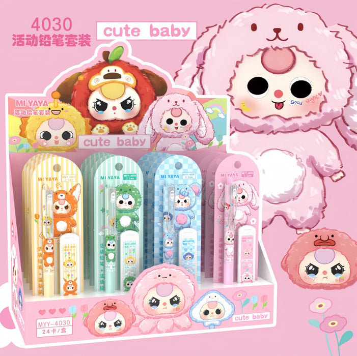 Wholesale Cartoon Cat Mechanical Pencil Automatic Pen 0.5mm