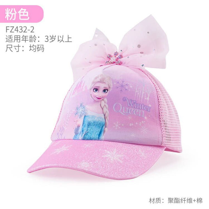 Wholesale Children's baseball cap duckbill cap thin mesh sunshade hat