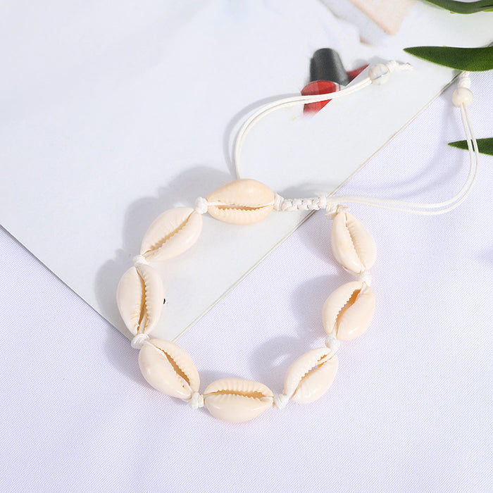 Wholesale Summer Beach Seaside Vintage Shell Bracelet JDC-BT-Shengy009