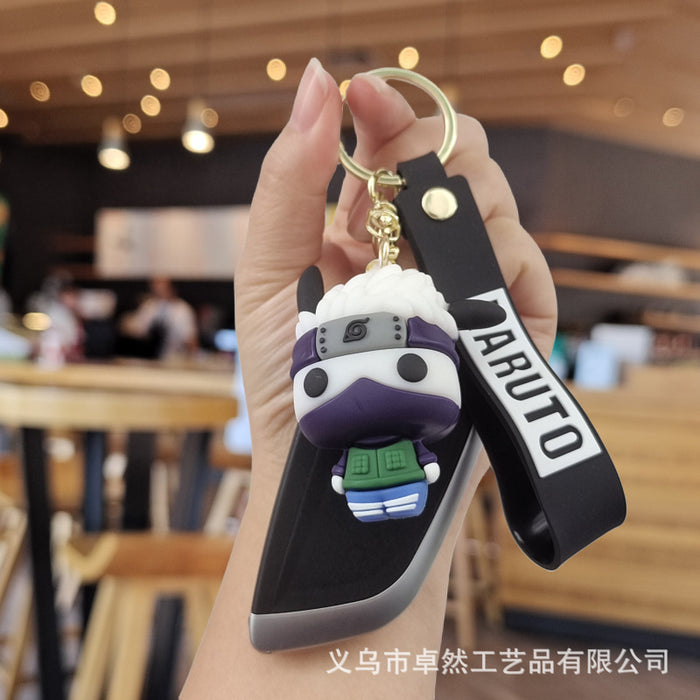 Wholesale Cartoon Doll Silicone Keychain (S) JDC-KC-ZhuoRan004