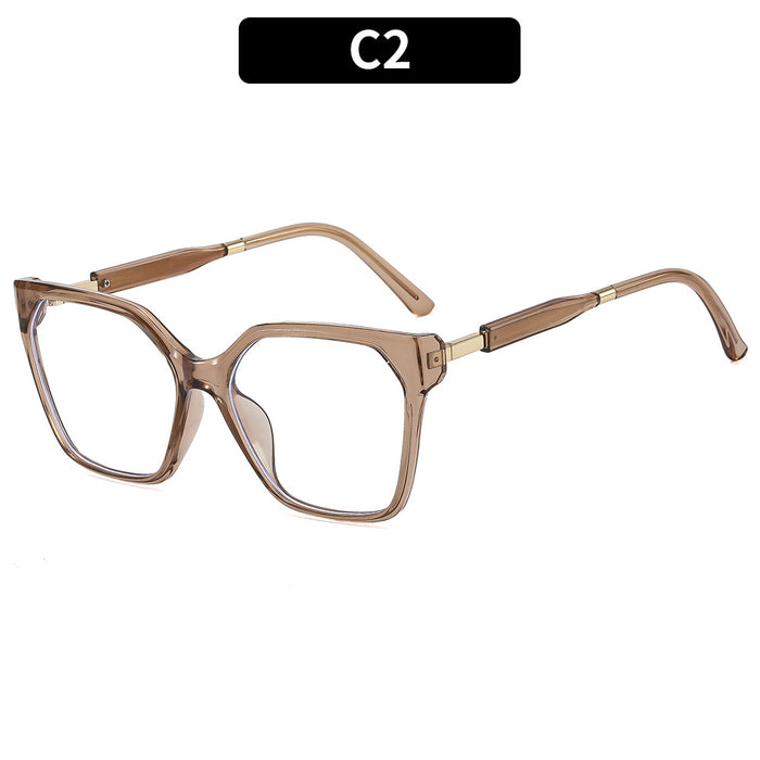 Wholesale Retro Square Anti Blue Light Glasses Frame Fashion Everyday Accessory
