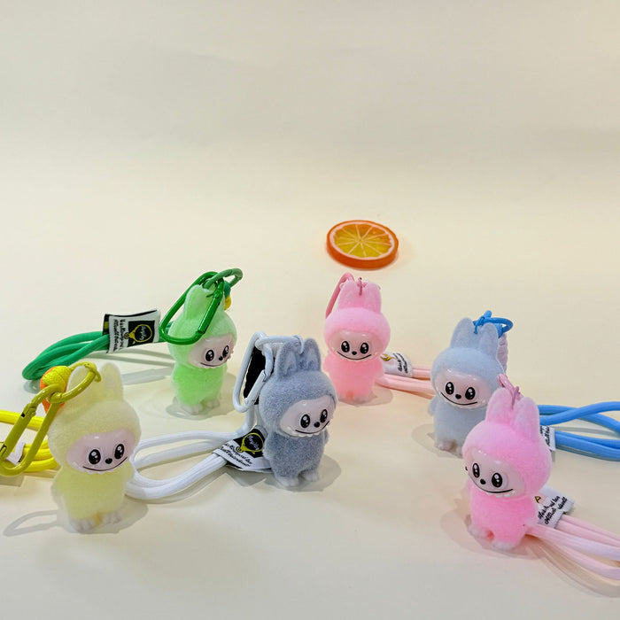 Wholesale Plush Keychain Cute Cartoon Doll Couple Bag Pendant