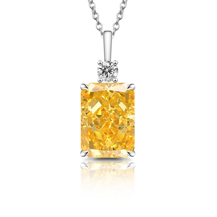 Wholesale Copper Perfume Bottle Pendant Necklace Diamond Cut Sparkle Jewelry Accessory for Everyday Wear