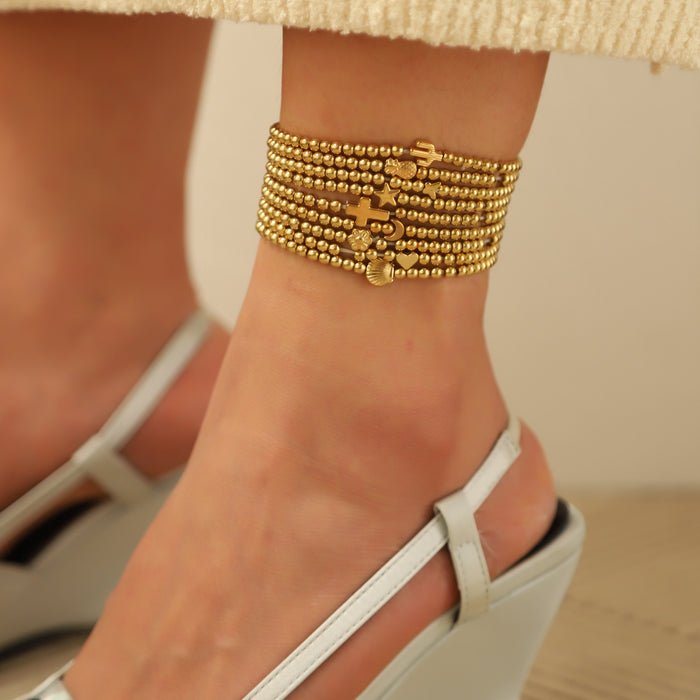 Wholesale Unique and minimalist bead chain set for accessories