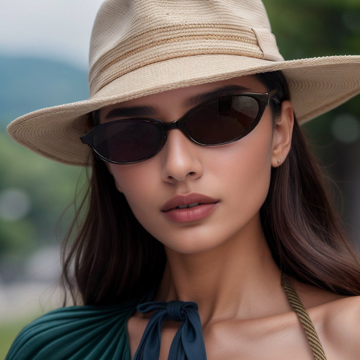 Wholesale Retro oval small frame sunglasses for women's outdoor fashion wear, sunglasses for men's personality