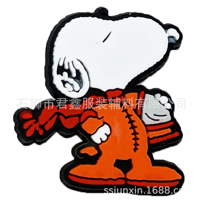 Wholesale 50pcs hole shoes soft rubber decorative buckle shoe accessories