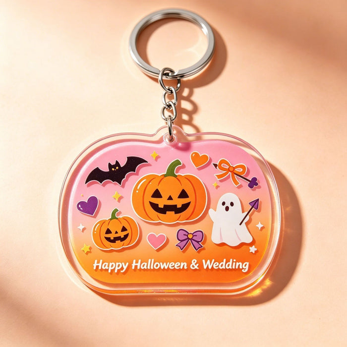 Wholesale Acrylic Cartoon Keychain Cute Anime Bag Charm Holiday Gift MOQ≥2