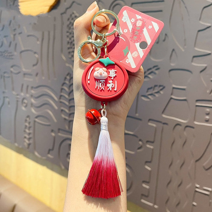 Wholesale Creative keychain pendant, exquisite car keychain, backpack decoration