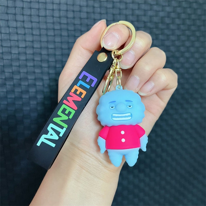 Wholesale Creative Cartoon PVC Soft Keychains JDC-KC-JinB010